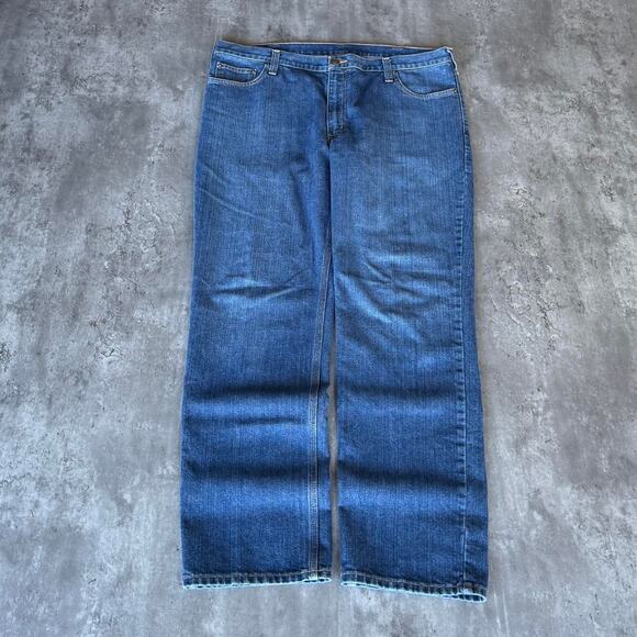 Vintage Y2K Carhartt Straight Fit Denim Carpenter Jeans - Picture 2 of 4